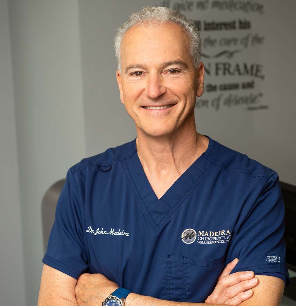 Doctor John Madeira at Madeira Chiropractic in Hershey, PA